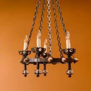 Gilbert Scott and Skidmore Chandelier #1078