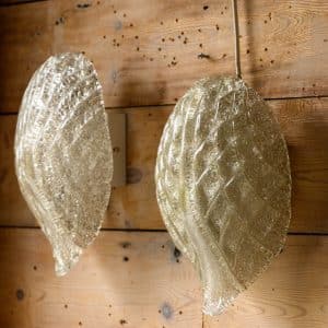 Cast Glass Wall Lights #1098