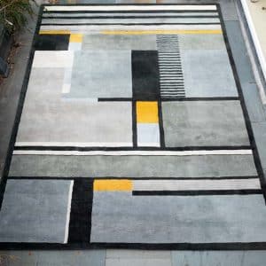Bauhaus Woollen Rug #1152