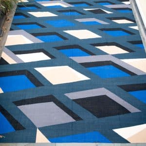 Vanderhurd Geometric Woollen Flatweave #1153