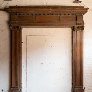 Carved Oak Door Surround #1161
