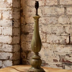 Green Onyx Table Lamp #1159