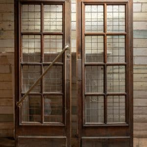 Eight-panel Copperlight Oak Doors #1197