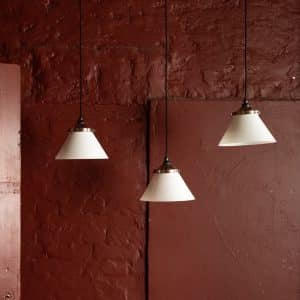 Conical Opaline Pendants #1200
