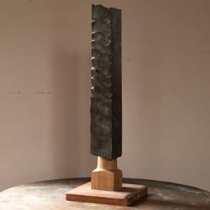 Brutalist Bronze Sculpture #1203