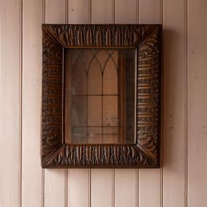 Foliate Carved Mirror #1231