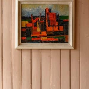 Colourful Abstract Impasto Oil Painting #1254