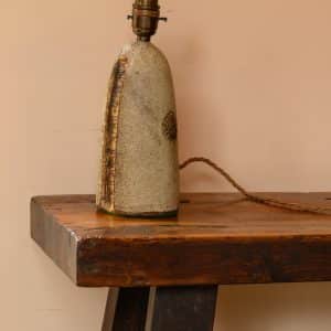 Studio Pottery Lamp #1239