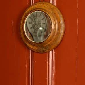 Circular Oak Mirror #1269