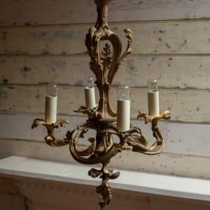 French brass Chandelier #1230