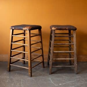 Antique School Gymnastics Stools #1303