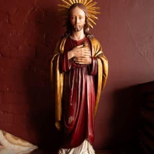 Carved Timber Jesus #1347