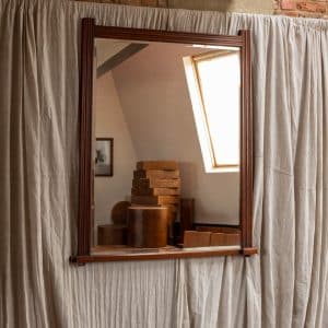 Reeded Overmantel Mirror #1349