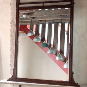 Aesthetic Movement Overmantel Mirror #1346