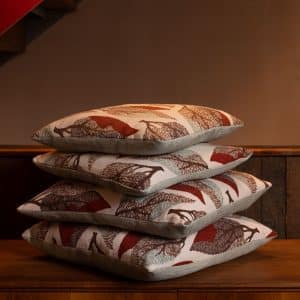 Leaf Motif Cushions #1352