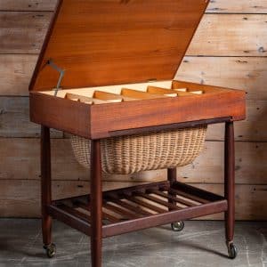 Midcentury Danish Sewing Table #1363