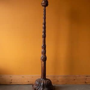 Carved Standard Lamp #1372