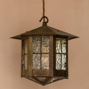 Brass Hanging Lantern #1421