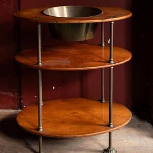 Tiered Campaign Wash Stand #1400