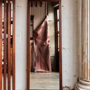 Reclaimed Mahogany Dressing Mirror #1386