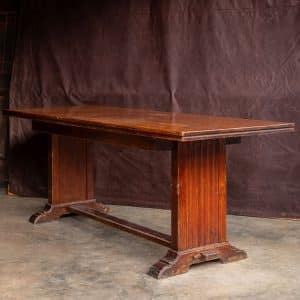 English Oak Refectory Table #1440