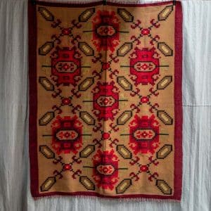Geometric Flatweave Rug #1450