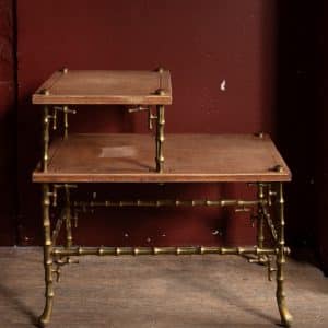 Brass Bamboo Coffee Table #1399