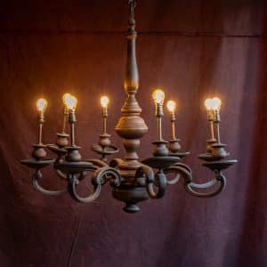 8-branched Dutch Chandelier #1461