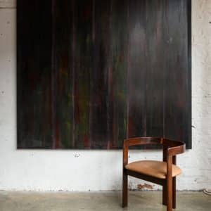 Dark Minimalist Painting by Torie Begg #1522